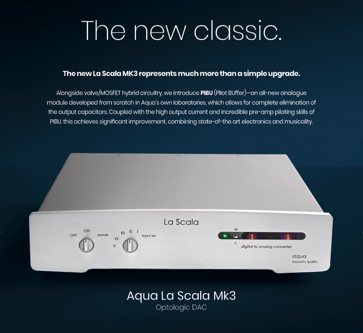 Aqua La Scala MKIII front zilver Aqua La Scala MKIII Silber front