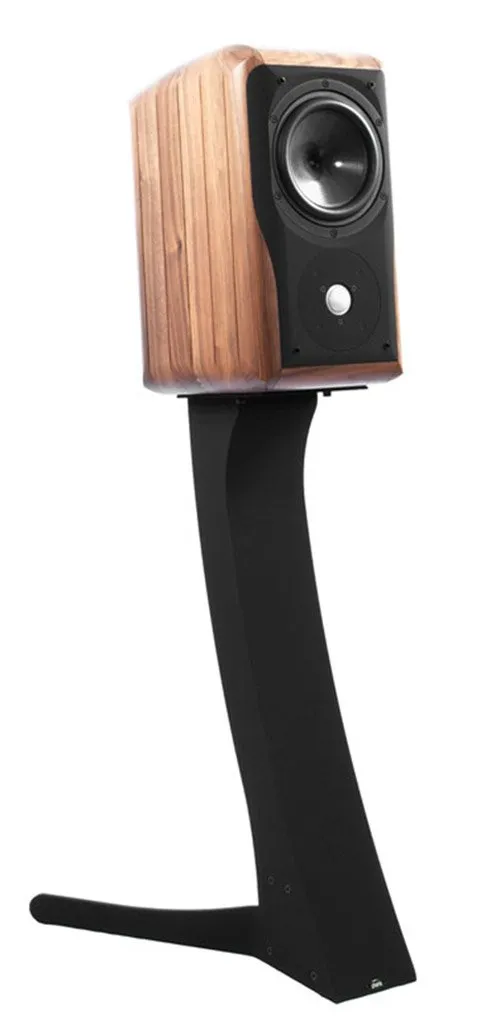 Chario Sonnet stand High end monitor luidspreker uit walnoot met stands