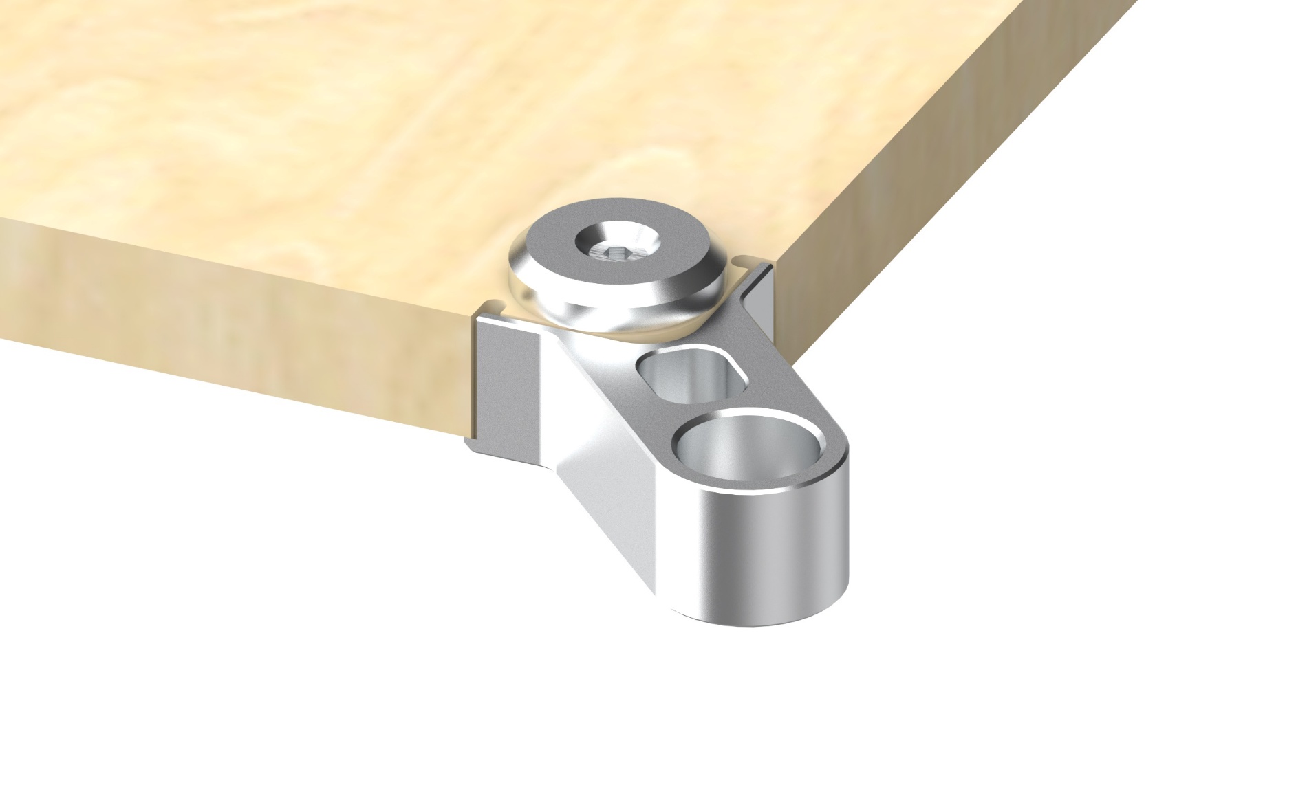 Skyanalog R25 ophanging plateau Detail van de plankophanging van het Skyanalog R25 audiorack